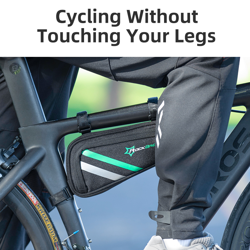 Bicycle Bag Waterproof MTB Road Bike Bag Frame Front Triangle Bike Tube Bag Large Capacity Bicycle Repair Tool Panniers