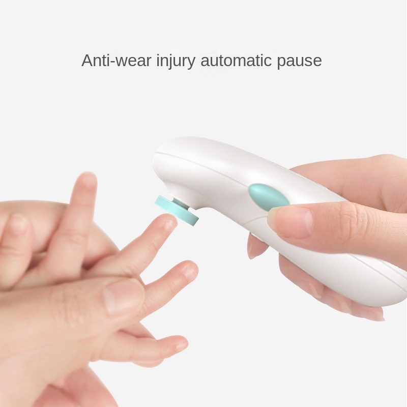 Kids Baby Nail Trimmer Electric Baby Manicure Pedicure Nail Clipper  Cutter Scissors ABS Newborn Baby Care Nail Tools Supplies