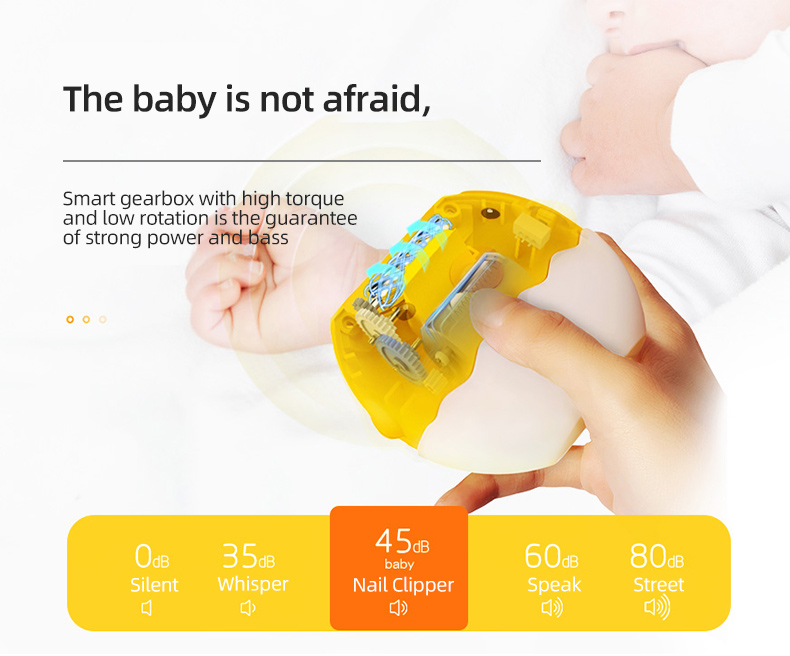 Electric Newborn Baby Nail Clippers Trimmer Kids Safe Manicure Pedicure Cutter Scissors Tool Kit Care Set Infantil