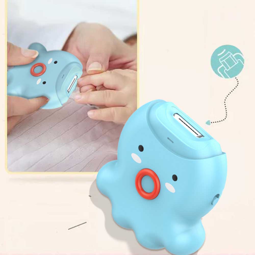 Cartoon Electric Baby Nail Trimmer Kids Scissors Infant Nail Care Safe Nail Clipper Cutter For Newbron Nail Trimmer Manicure