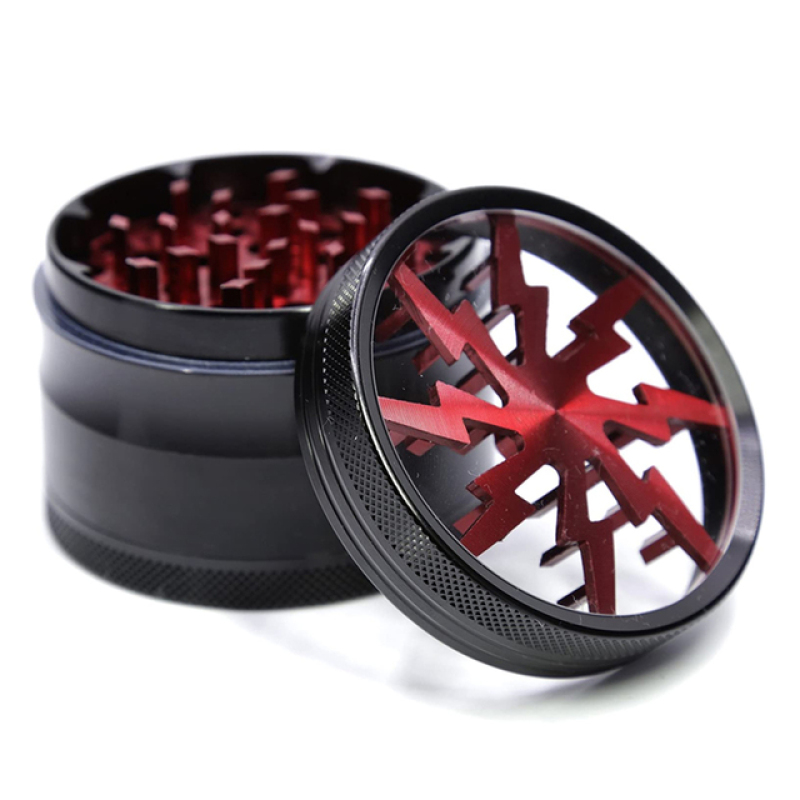 Kitchen & Dining room appliances 4 Layers Metal Tobacco Weed Grinder Zinc Alloy Dry Herb Crusher Smoke Accessories Hemp Pepper Pot Spice Mill Grinder