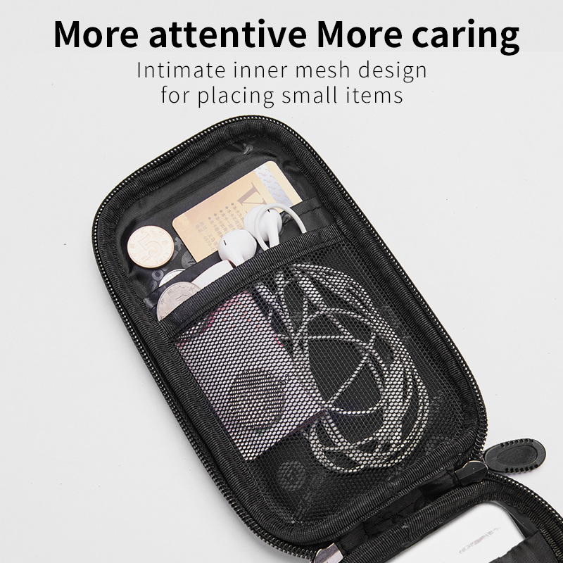 Bike Bag Phone Touch Screen Bicycle Front Bilateral Saddle Bag MTB Road Bike Top Tube Bag 6.0 Inch Bicycle Accessories