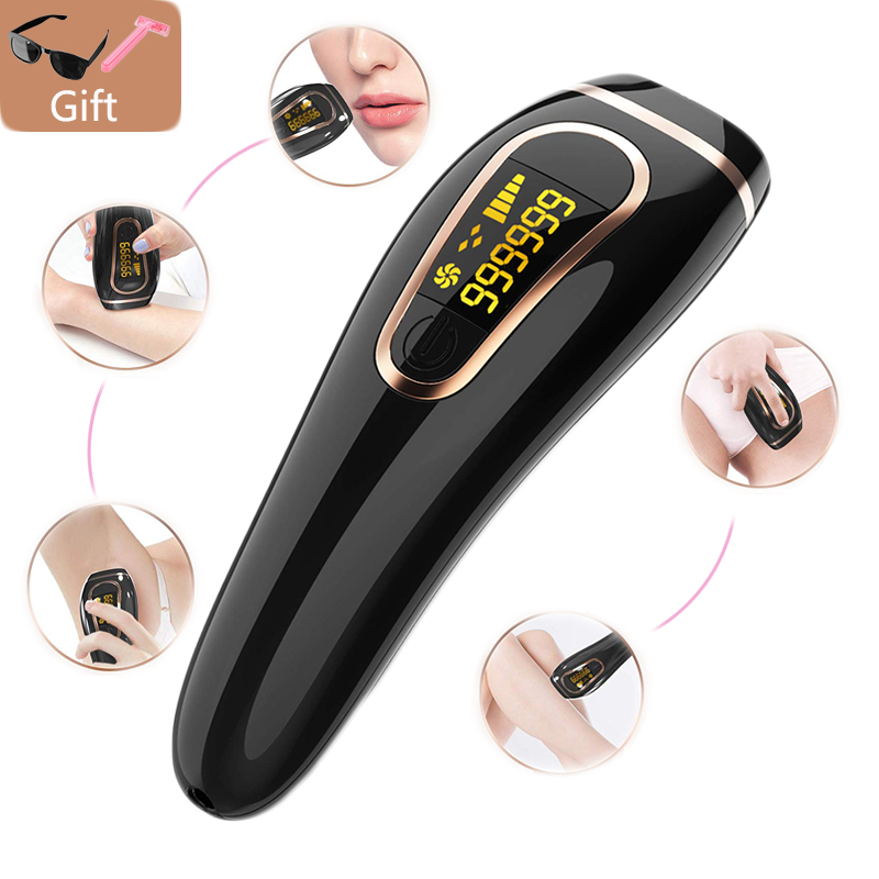 Professional Permanent IPL Hair Removal Laser Epilator For Women 999999 Flash LCD Display Bikini Ipl Laser Hair Removal Machine