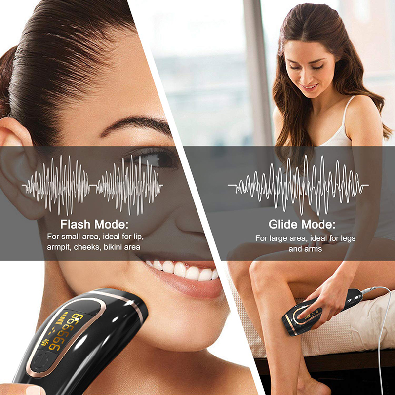 Professional Permanent IPL Hair Removal Laser Epilator For Women 999999 Flash LCD Display Bikini Ipl Laser Hair Removal Machine
