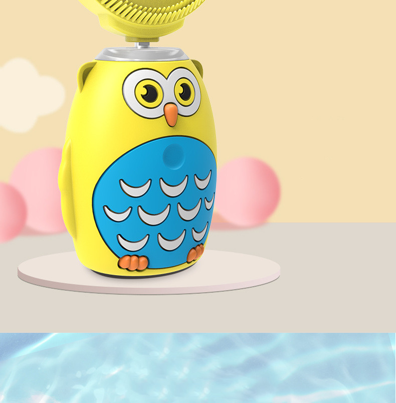 Kids Electric Toothbrush Children's Ultra Sonic Toothbrush with U- Shaped Brush Head Smart Timer Waterproof Cartoon Toothbrush