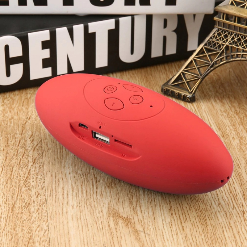 Mini Rugby Model Wireless Bluetooth Speaker Music Player Column Acoustic