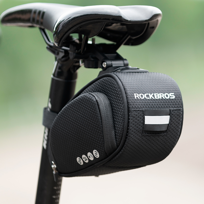 Bicycle Rear Bag Feflective Waterproof Saddle Seatpost Cycling Storage Panniers MTB Road Folding Bike Tail Light Bags