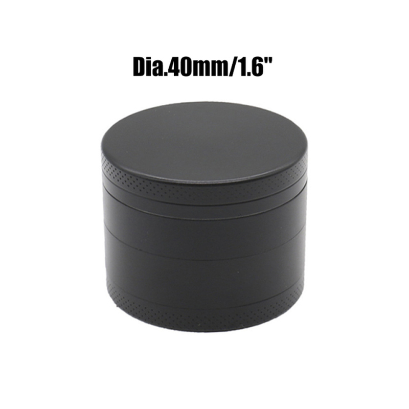 Kitchen & Dining room appliances 4 Layers 40MM Zinc Alloy Metal Herb Tobacco Weed Grinder Smoke Accessories for Hemp Pepper Spice Pot Cigarette Accessories