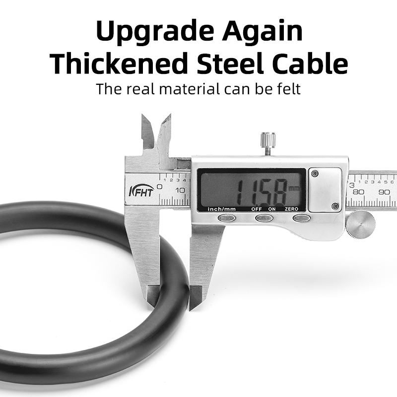 Bike Lock Anti-theft Cable Lock Bicycle Ring Lock MTB Road Bike Portable Mini Safety Lock Bike Accessories Equipment