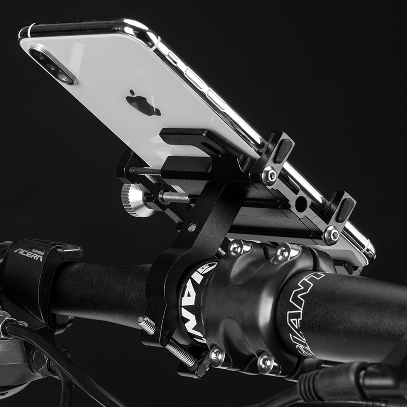 Phone Holder Motorcycle Electric Bicycle Smartphone CNC Aluminum Alloy Bracket Five Claws Mechanical Bike Phone Holder Accessories