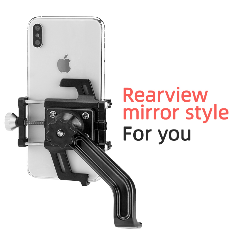 Phone Holder Motorcycle Electric Bicycle Smartphone CNC Aluminum Alloy Bracket Five Claws Mechanical Bike Phone Holder Accessories