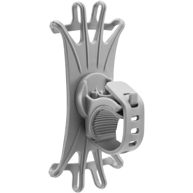 Elastic Silicone Bike Phone Holder Adjustable For Most Phone Bicycle Stand Scooter Motorcycle Mount Support Handlebar Mobile Accessories