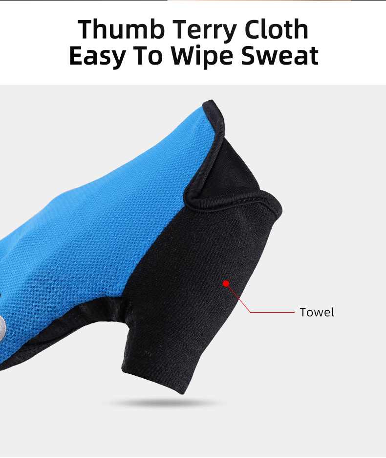 Cycling Gloves Half Finger Bike Gloves Shockproof Breathable MTB Mountain Bicycle Gloves Men Sports Cycling Clothings