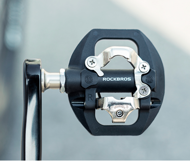 Outdoor Bicycle Lock Pedal Free Cleat SPD System MTB Road Aluminum Sealed Bearing Lock Cycling Pedal Accessories