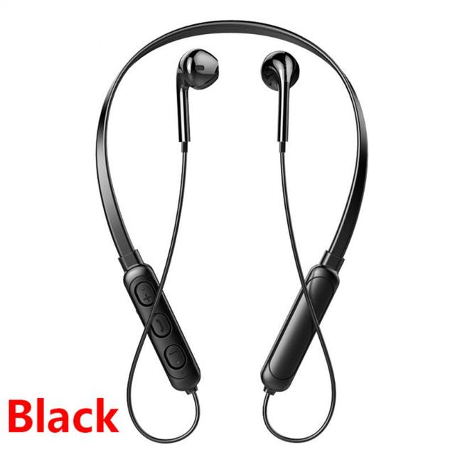Wireless Headphones V5.1 Bluetooth-Compatible Earphones Bass Stereo Wireless Neckband Earphone with Mic