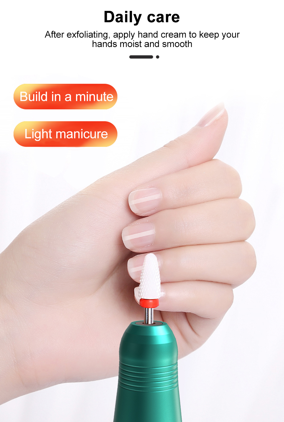 35000RPM Electric Nail Drill Machine Manicure Milling Cutter Set For Gel Polishing Nail Drill Pen Salon Nail Equipment