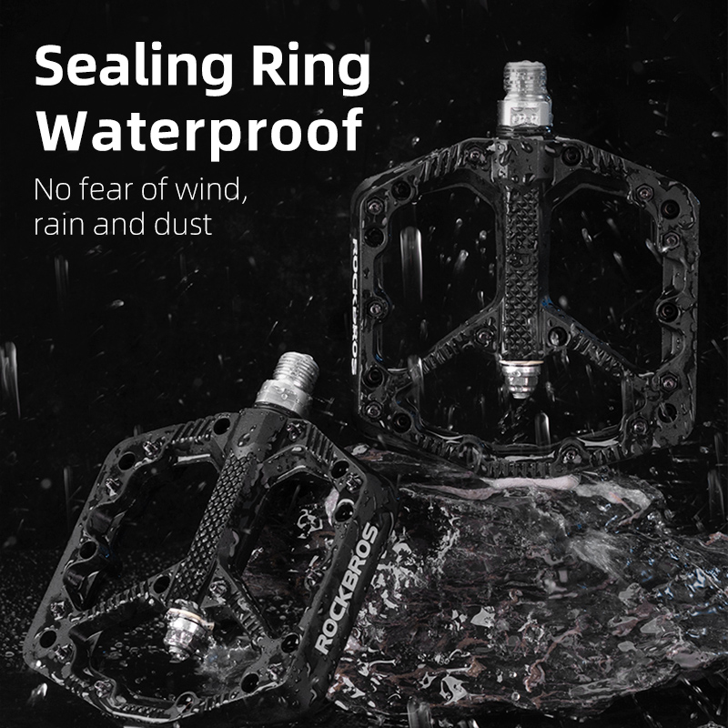 Bicycle Pedals Non-slip Mtb Bmx Cycling Pedals Nylon Ultralight Waterproof Bike Platform Pedals Bicycle Accessories