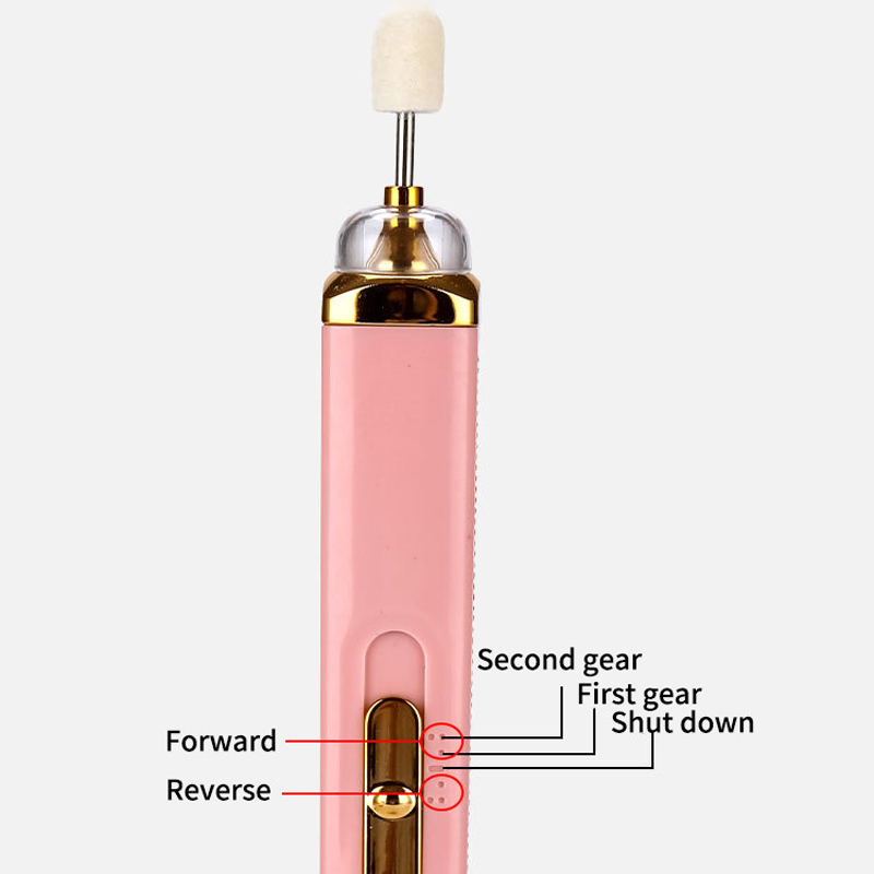 Professional Nail Drill Machine Electric Nail Files Drill Bits Manicure Milling Cutter Set Gel Polish Remover Tools