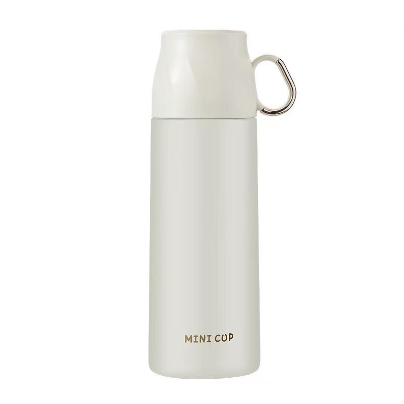Intelligent Thermos Cup Male Female Students With Cover Can Drink Water Cup Cover With Small Cup Large Capacity Tea Cup Portable