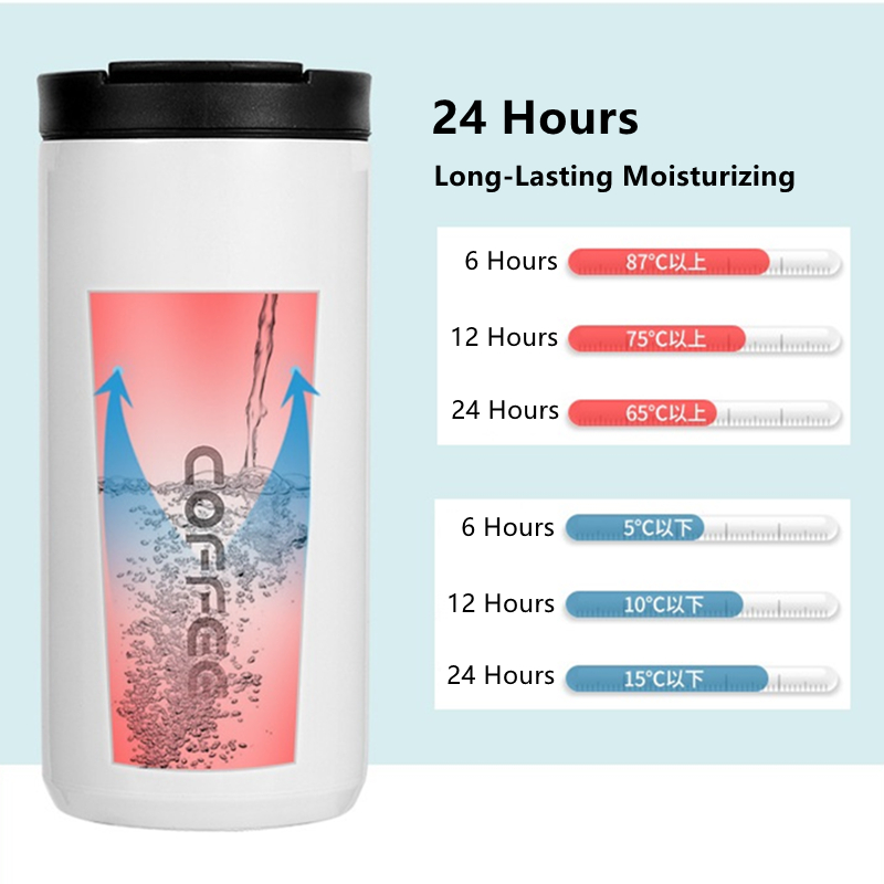 500ml 304 Stainless Steel Milk Tea Coffee Mug Leak-Proof Thermos Mug Travel Thermal Cup Thermosmug Water Bottle For Gifts