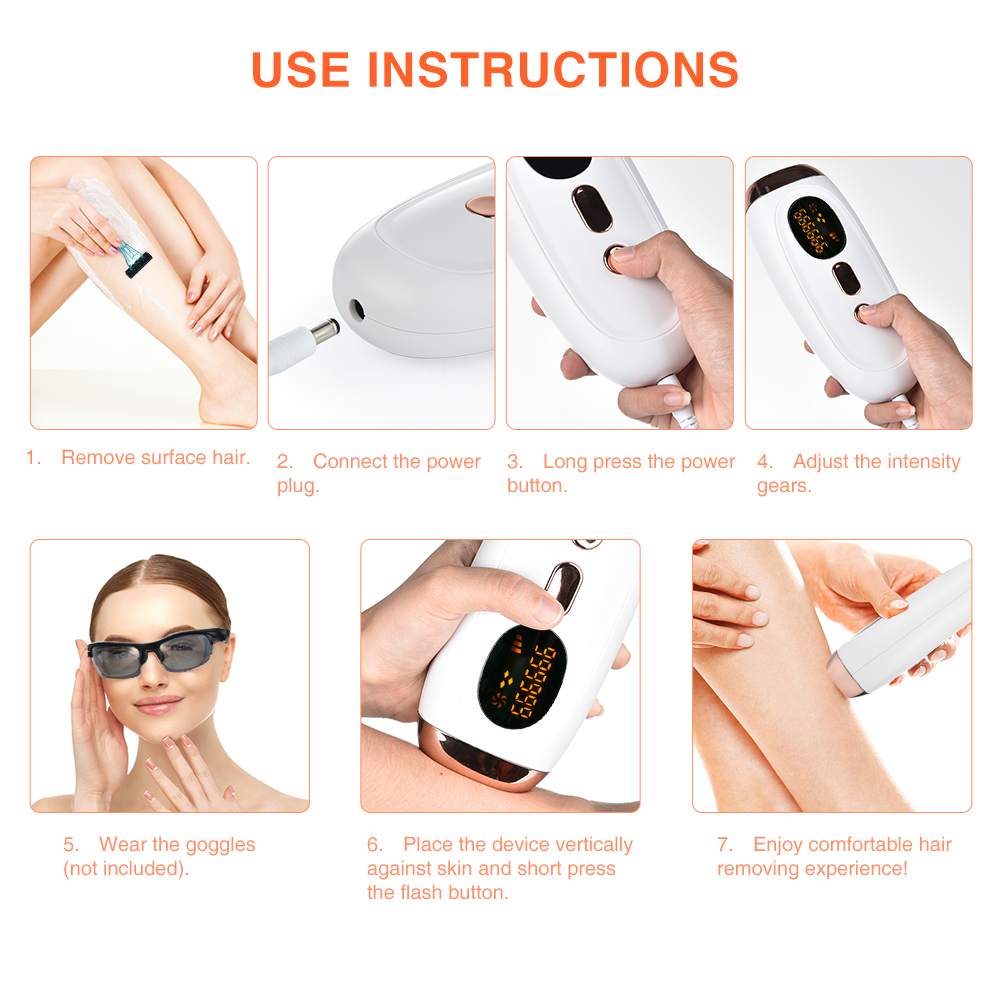 999999 Flashes IPL Laser Epilator Women Laser Hair Removal Device Permanent Painless Whole Body Photoepilator Depilador A Laser