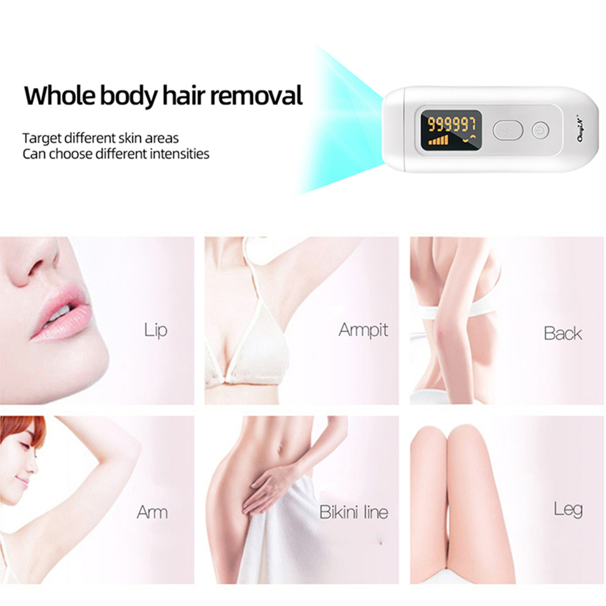 990000 Flashes Laser Hair Epilator IPL Permanent Professional Painless Hair Remover Skin Rejuvenation Lady Shaver Machine
