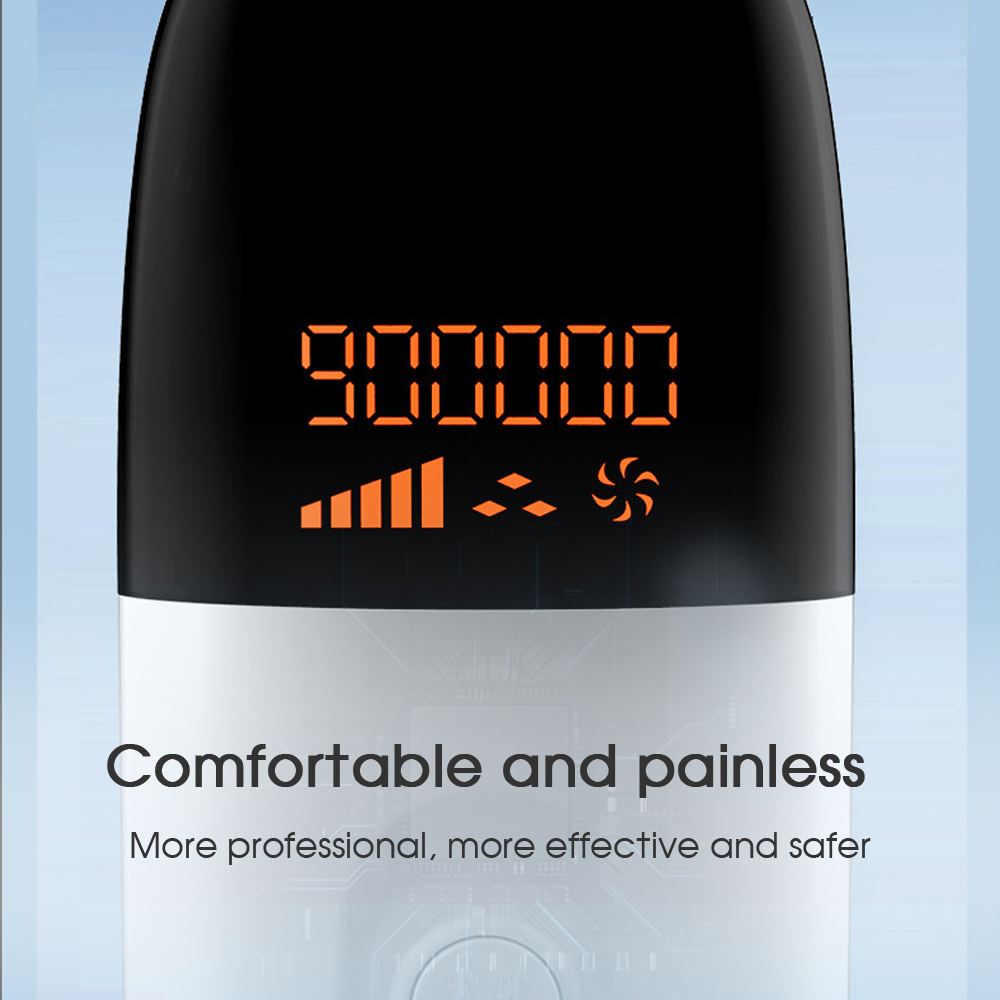 Portable IPL Hair Removal Machine For Women 900000 5 Gears Photoepilator Permanent Painless Home Laser Epilator