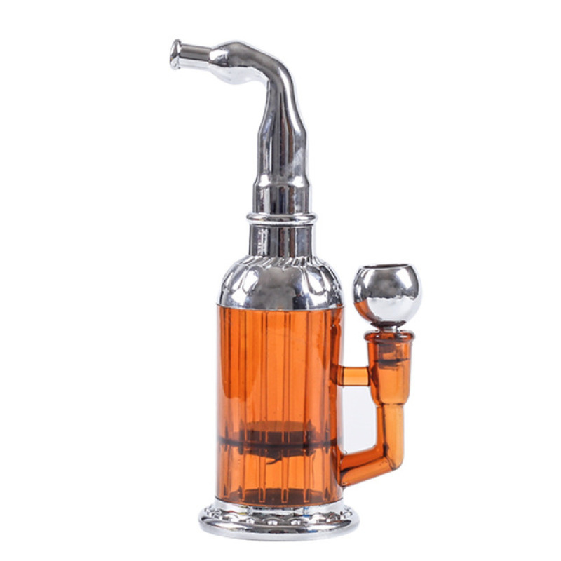 Kitchen & Dining room appliances Bottle Water Pipe Dual Purpose Tobacco Cigarette Pipe Mini Shisha Hookah Filter Smoking Cigarette Tobacco Pipe Bottle Filter