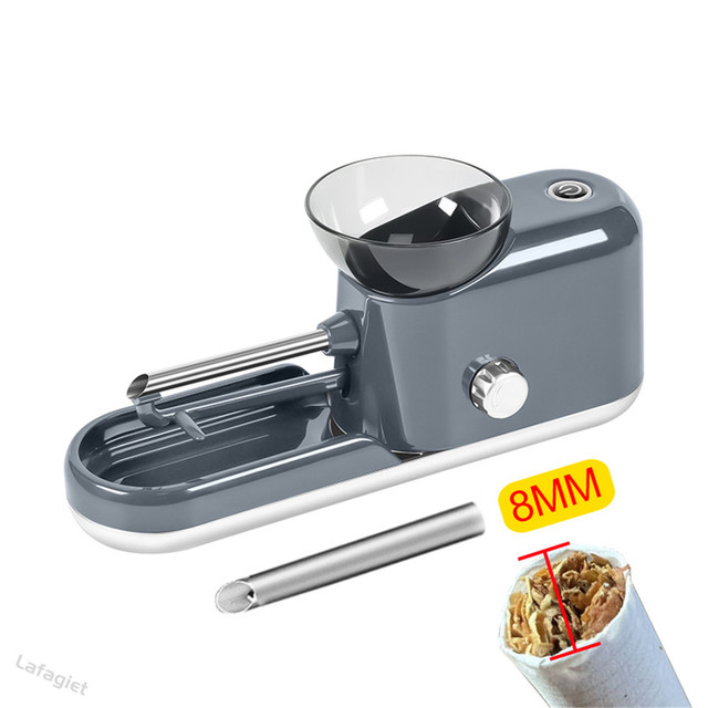 Kitchen & Dining room appliances 6.5/8mm Cigarette Rolling Machine EU Plug Automatic Tobacco Maker Grinder Injector Roller Filling Machine DIY Cigarettes Device