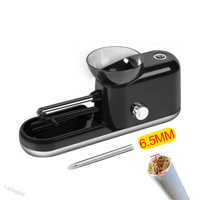 Kitchen & Dining room appliances 6.5/8mm Cigarette Rolling Machine EU Plug Automatic Tobacco Maker Grinder Injector Roller Filling Machine DIY Cigarettes Device