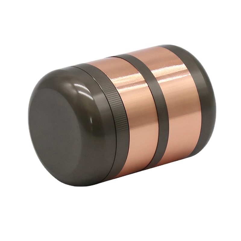 Kitchen & Dining room appliances 60mm 6-layer Tobacco Grinder Cup-shaped Grinding Cigarette Holder with Storage Tank Cigarette Crusher Grider Tobacco Grinder 1PC