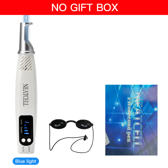 Laser Pen Red Blue Light Therapy Tattoo Scar Mole Freckle Removal Dark Spot Remover Machine Portable Beauty Laser Pen