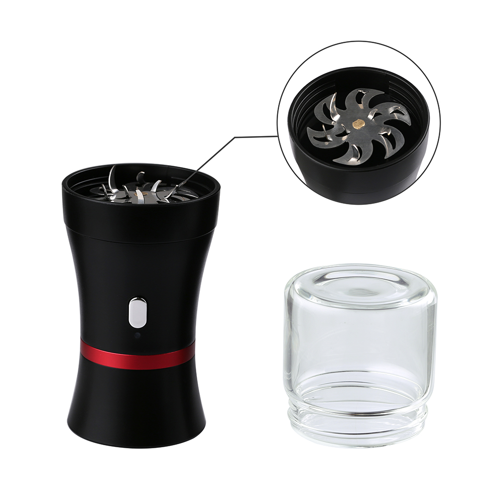 Kitchen & Dining room appliances Premium Weed Grinder LTQ Vapor Electric Herb Grinder 1100mAh Battery Tobacco Grusher With Child Lock Protection Smoke Accessory