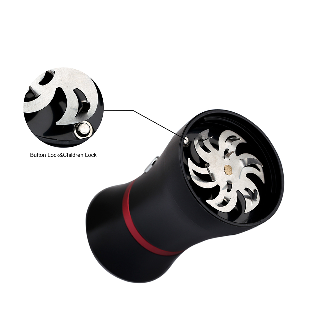 Kitchen & Dining room appliances Premium Weed Grinder LTQ Vapor Electric Herb Grinder 1100mAh Battery Tobacco Grusher With Child Lock Protection Smoke Accessory