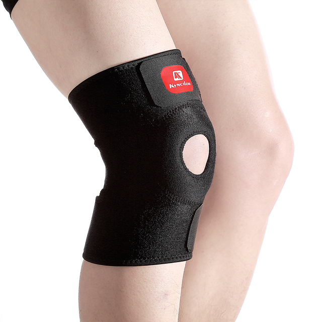 1pc Knee Strap Brace Support Pad Pain Relief Band Open Patella Dual Stabilizers for Hiking Soccer Basketball Volleyball Squats