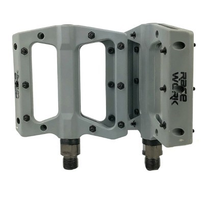 Bicycle Nylon Pedals Mtb Contact Automatic Flat Mountain Platform Racing Bike foot hold footrest Bicycle Accessories