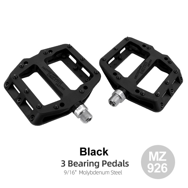 Ultralight Seal Bearings Bicycle Bike Pedals Cycling Nylon Road bmx Mtb Pedals Flat Platform Bicycle Parts Accessories