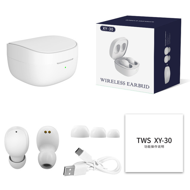 Wireless Earbuds  Headphones Touch Control Wireless Charging Case