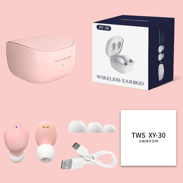 Wireless Earbuds  Headphones Touch Control Wireless Charging Case