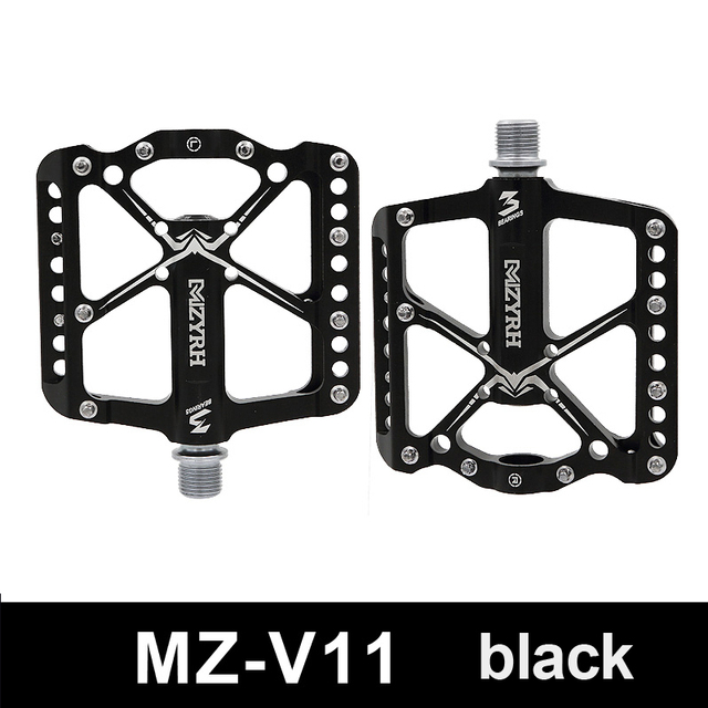 Outdoor Bicycle Pedals Ultralight  3 Bearings Cycling Aluminium Alloy MTB Pedals Flat Pedal Waterproof Bicycle Pedal