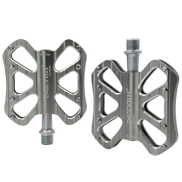 Outdoor Bike Pedals Bicycle Pedal Non-Slip MTB Pedals Aluminum Alloy Flat  Applicable Waterproof Bike  Accessories