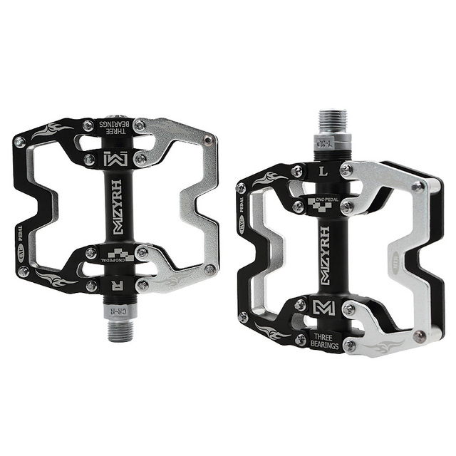 Outdoor Bike Pedals Ultralight Aluminum 3 Sealed Bearings Road Bmx Mtb  Pedals Non-Slip Waterproof Bicycle Accessories