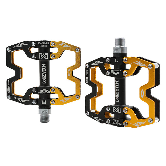 Outdoor Bike Pedals Ultralight Aluminum 3 Sealed Bearings Road Bmx Mtb  Pedals Non-Slip Waterproof Bicycle Accessories