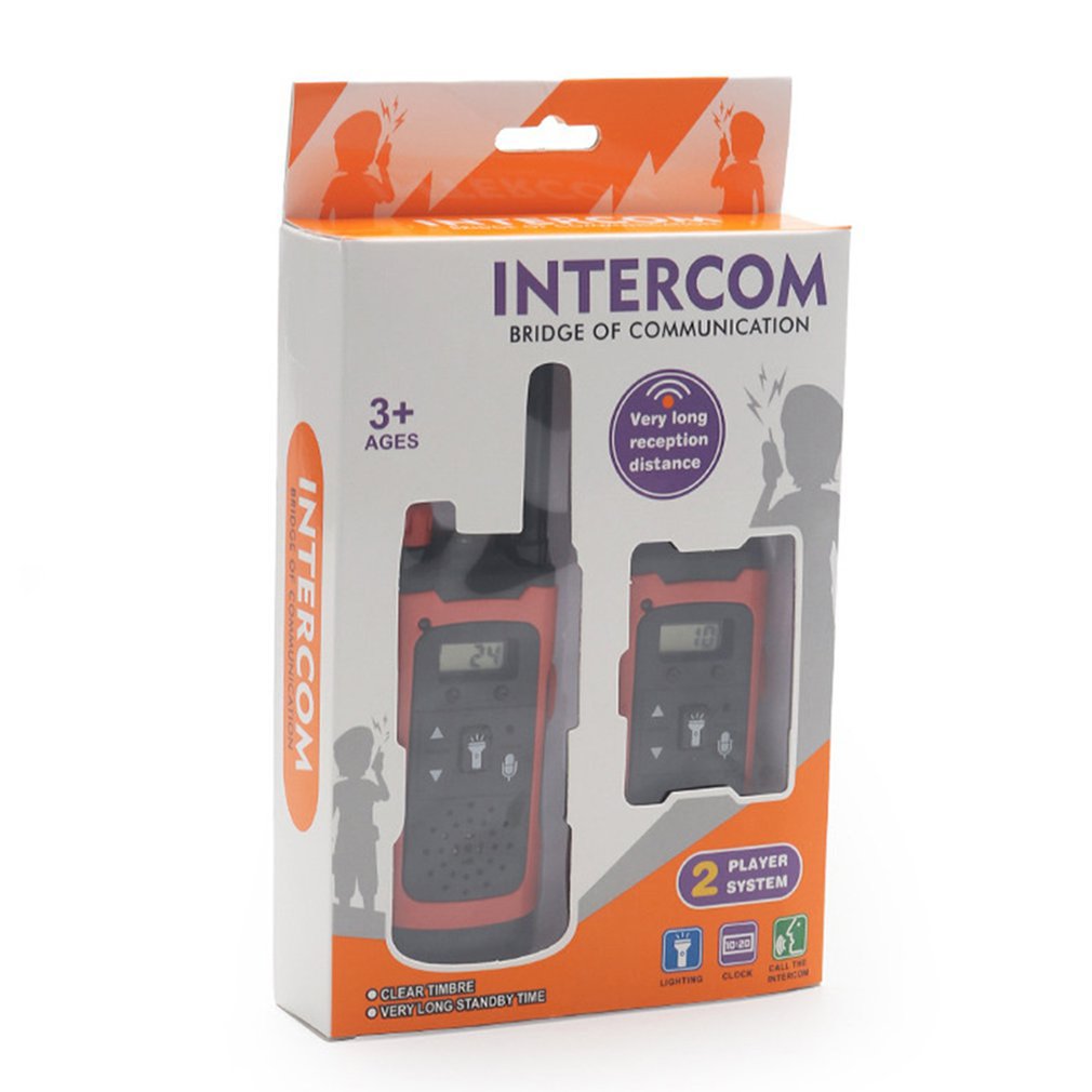 2Pcs Walkie Talkie Two-way Radio Stations Long Range Walkie-talkies Profesional Mini Walkie Talkie Wireless Call Walkie