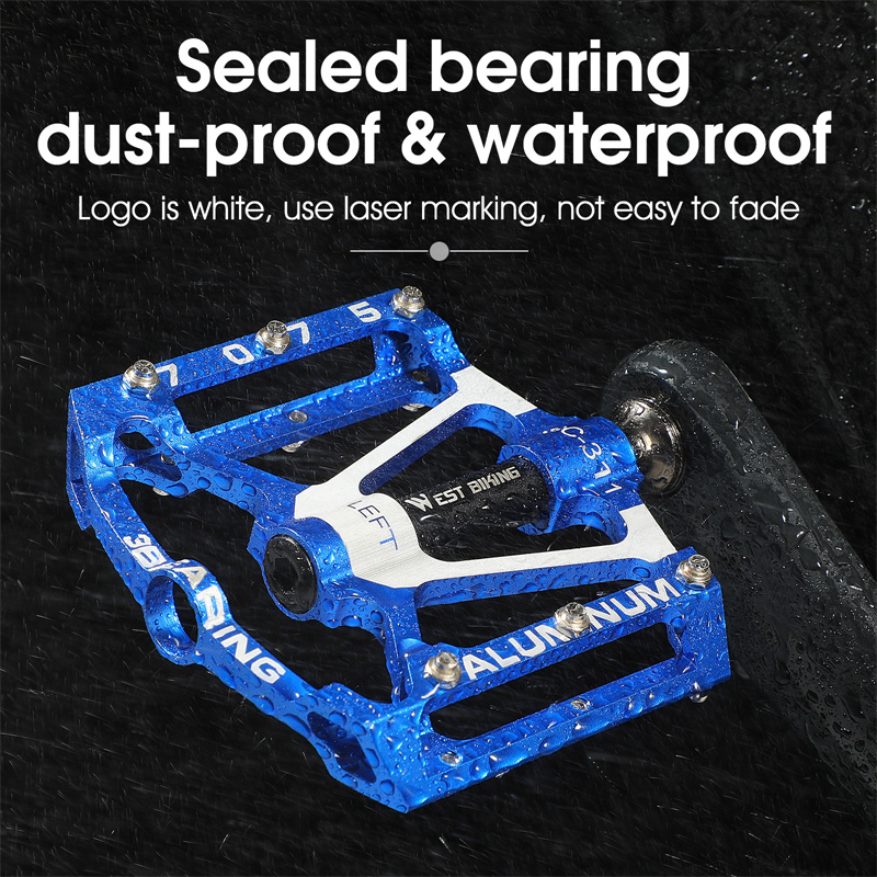Outdoor Non Slip Bicycle Pedals Aluminium Alloy MTB BMX Mountain Road Bike Pedals pedales Cycling Accessories