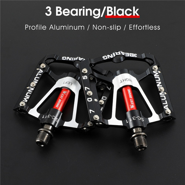 Outdoor Non Slip Bicycle Pedals Aluminium Alloy MTB BMX Mountain Road Bike Pedals pedales Cycling Accessories