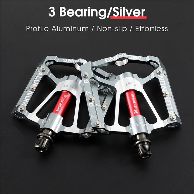 Outdoor Non Slip Bicycle Pedals Aluminium Alloy MTB BMX Mountain Road Bike Pedals pedales Cycling Accessories