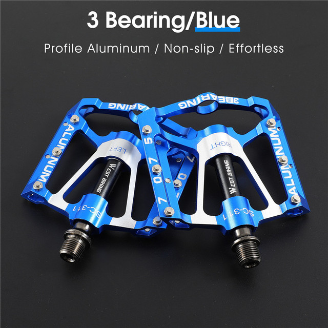 Outdoor Non Slip Bicycle Pedals Aluminium Alloy MTB BMX Mountain Road Bike Pedals pedales Cycling Accessories