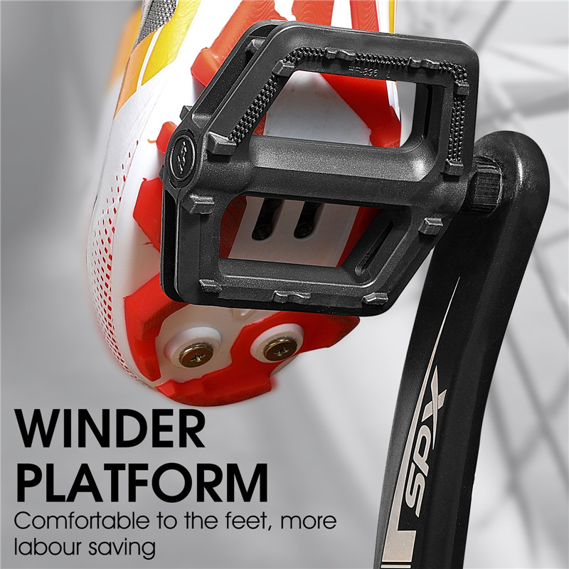 Bicycle Pedals Ultralight MTB Road Pedal Cycling Mountain Bike Anti-Slip Nylon Pedals Safety Warning Bike Reflectors
