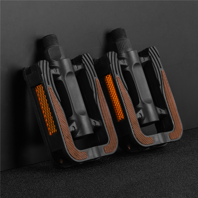 MTB Road Bike Pedals Mountain Ultralight Wide Flat Foot Plat Cycling Bike Bicycle Accessories Anti-slip Pedals 1Pair